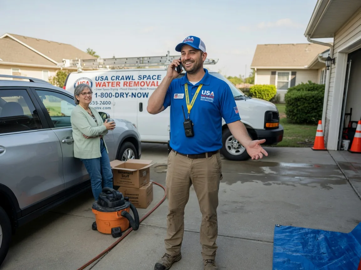 Crawl Space Water Removal Calamus, IA FAQs